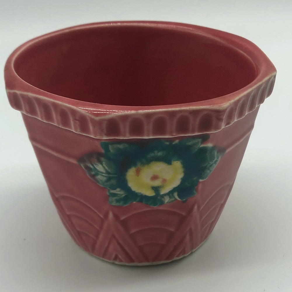 Vintage ceramic flower pot made in japan